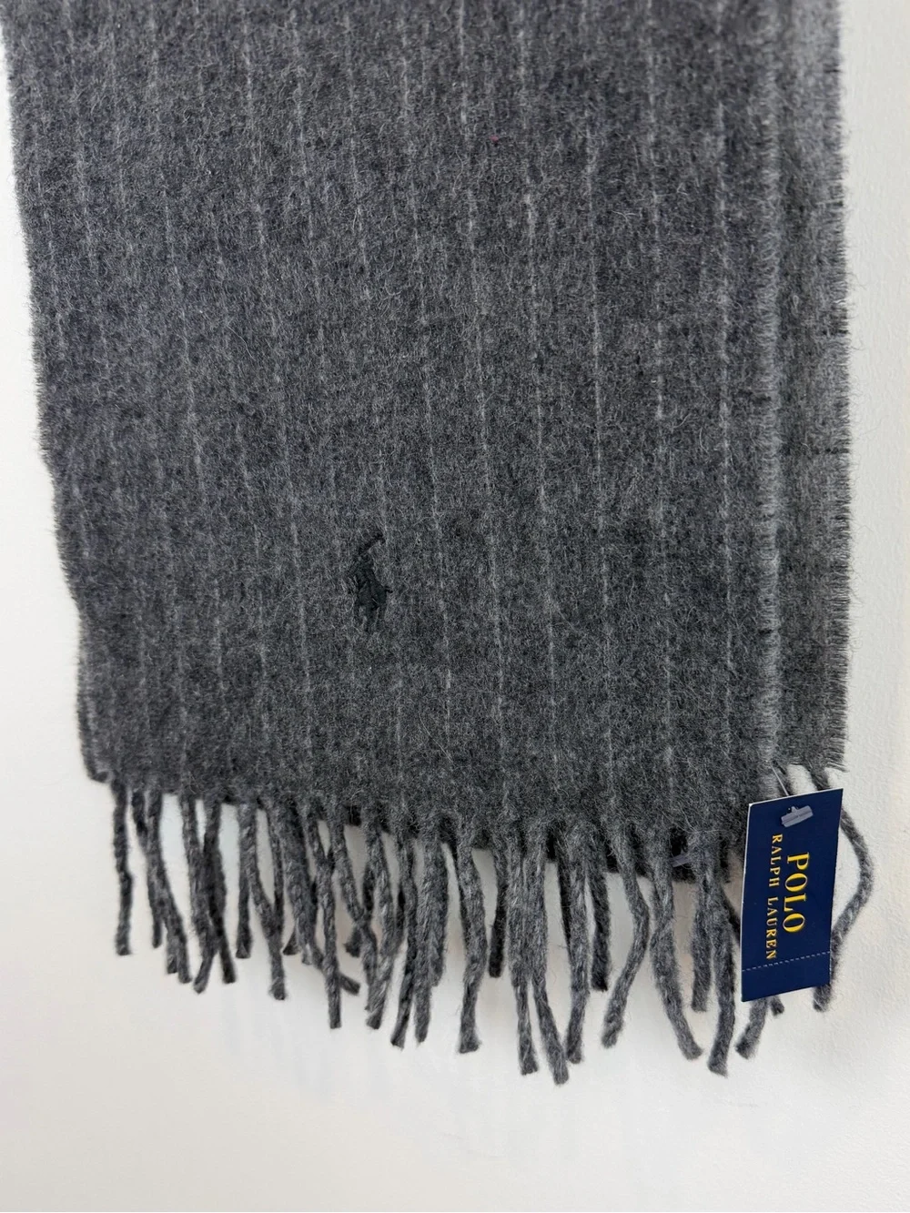 Polo Ralph Lauren NWT Wool Reversible Scarf